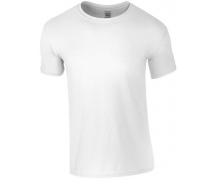 T-shirt GILDAN κοντομάνικο λευκό